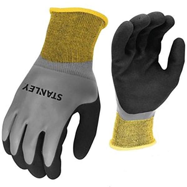 Stanley Waterproof Glove Latex Dip & Palm SY18 