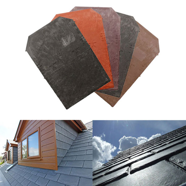 Tapco Plastic Slate Synthetic Roof Shingles