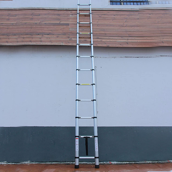 Telescopic Aluminium Extendable Straight  Ladders For Multi Purpose Use 