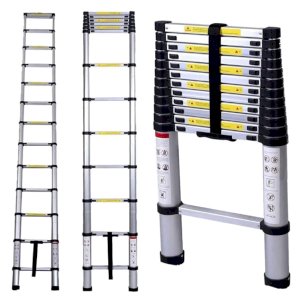 Telescopic Aluminium Extendable Straight  Ladders For Multi Purpose Use 