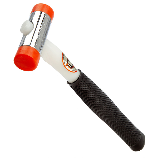  Thorex Plastic Grip Chrome-Plated Zinc Head and Nylon Face Hammer 450G