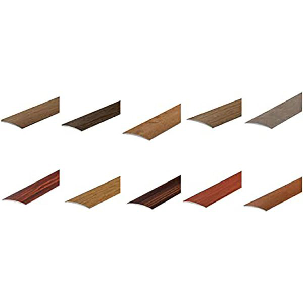 Transition Strip Carpet Cover Door Floor Threshold Self-Adhesive Aluminium Wood Effect