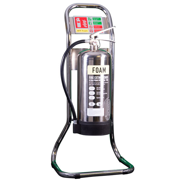 Tubular Steel Fire Extinguisher Single Stand 