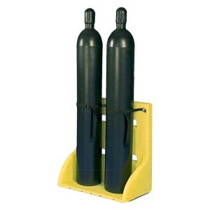 Twin Cylinder Bottle Plastic Stand