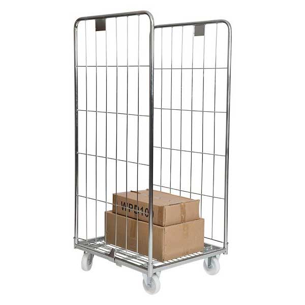 Two Sided Cage Trolley for Heavy Duty Use