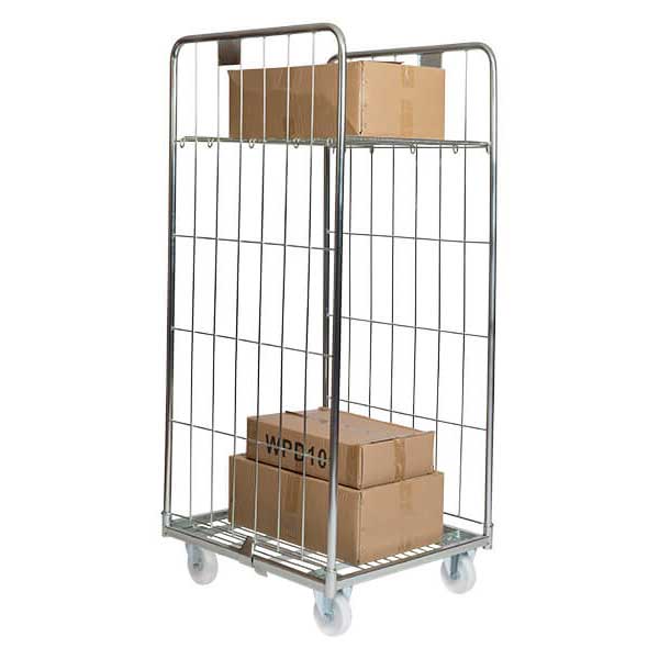 Two Sided Cage Trolley for Heavy Duty Use