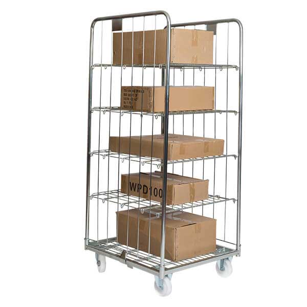 Two Sided Cage Trolley for Heavy Duty Use