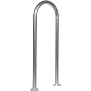 U-Shape Hooped Design Stainless Steel Cycle Stand