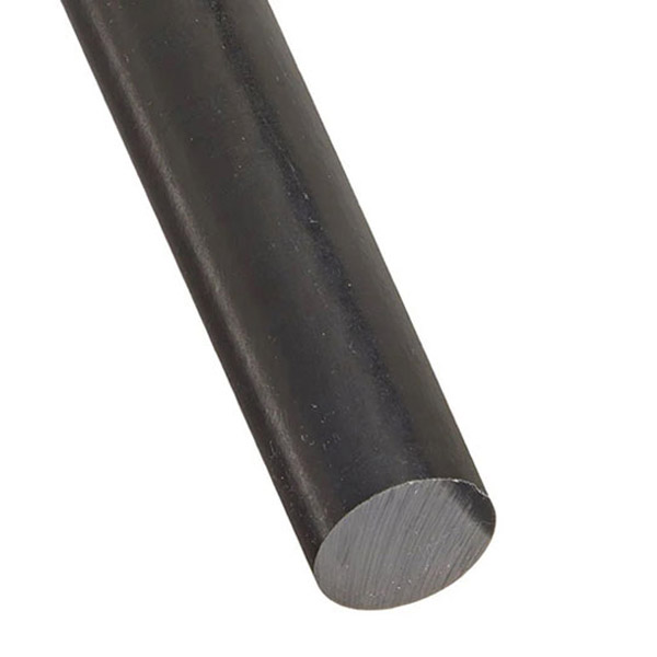 UHMWPE Plastic Rod Black 25mm Dia