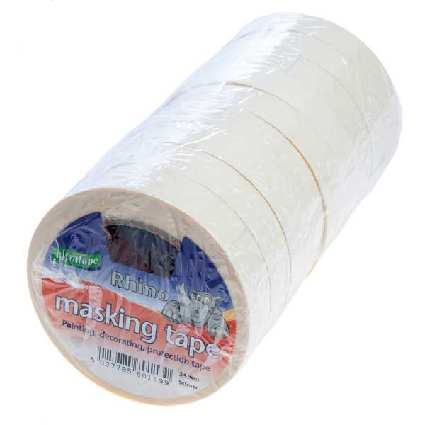 Ultra Rhino Multi-Purpose Masking Tapes (Pack Of 9)