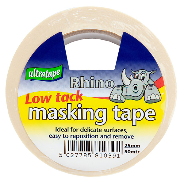 Ultra Rhino Easy Removal with Low Tack Masking Tape