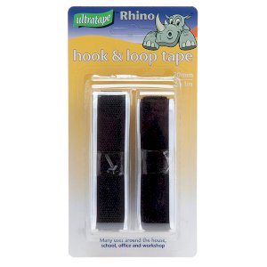 Ultra Self Adhesive Hook & Loop Rhino Tape