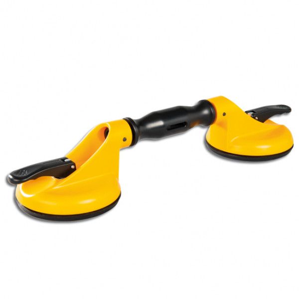 Double Head Suction Lifter with Elongated Hole With 35 Kg Load Capacity