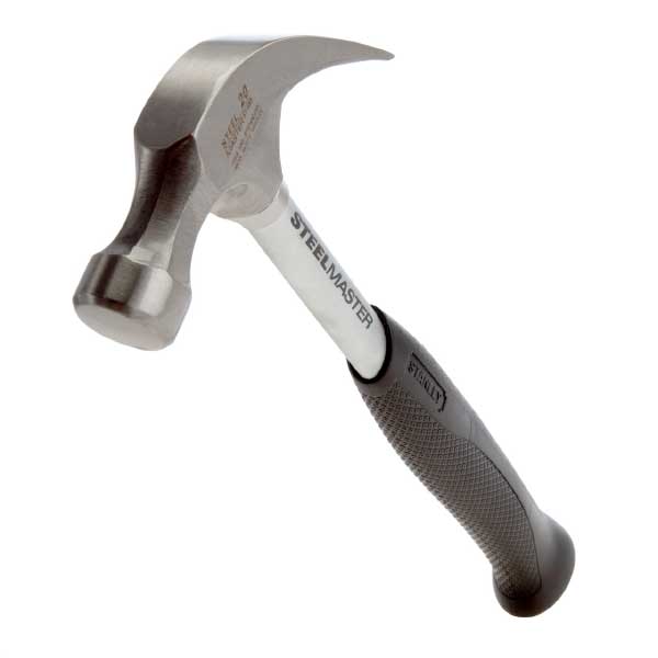 Vibration Reduction Stanley Claw Hammer with Fibreglass Shaft 20oz