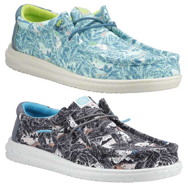 Wally H2O Tropical Lightweight Slip-Ons 