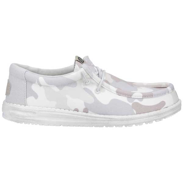 Wally Washed Camouflage Slip-Ons 