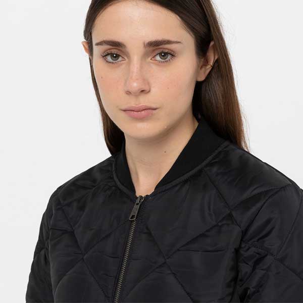 Women's Quilted Bomber Workwear Jacket