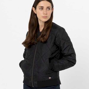 Women's Quilted Bomber Workwear Jacket