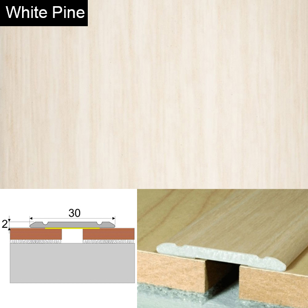 Wood Effect Self Adhesive Door Threashold Door Floor Trim Aluminium