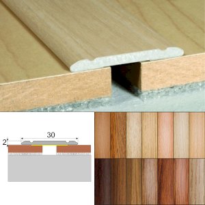 Wood Effect Self Adhesive Door Threashold Door Floor Trim Aluminium