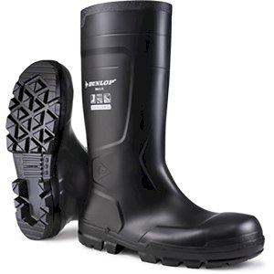 Work It Full Safety Anti Slip Dunlop Wellington Boots