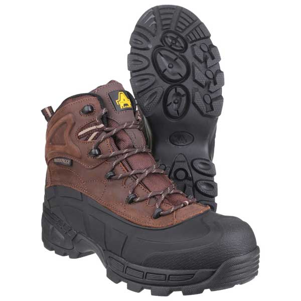 WP Non-Metal FS430 Orca Brown Hybird Safety Shoes