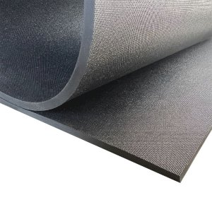 WRAS Approved EPDM Cloth Marked Black Rubber Sheet