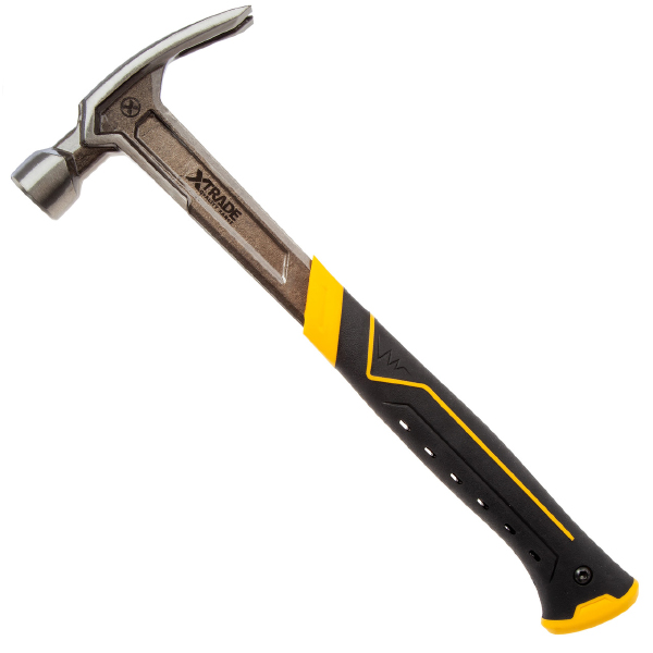 XTrade Anti-shock and vibration-Resistant Framing Claw Hammer 16oz