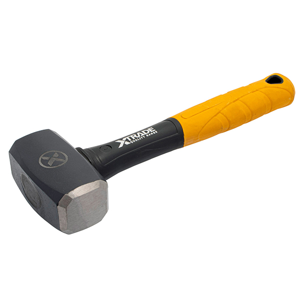 XTrade Comfortable Fibreglass Handle Club Hammer 4.0lb