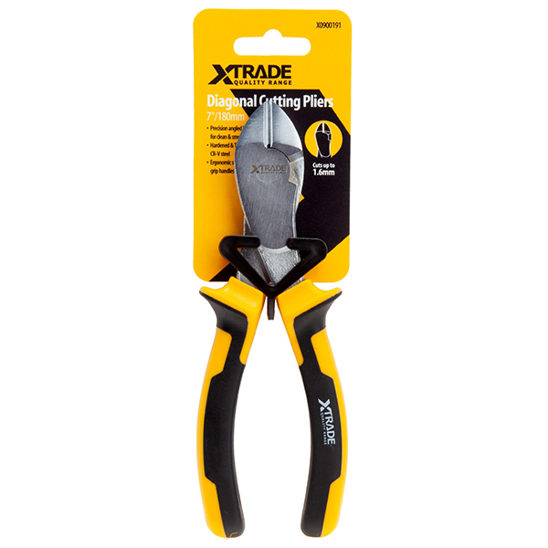  7 Inches XTrade Diagonal Cutting Pliers Precision and Strength for Professionals