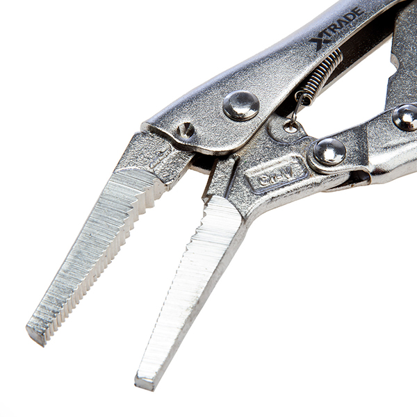  Construction Durable Hardened and Tempered XTrade Long Nose Locking Pliers 6 Inches