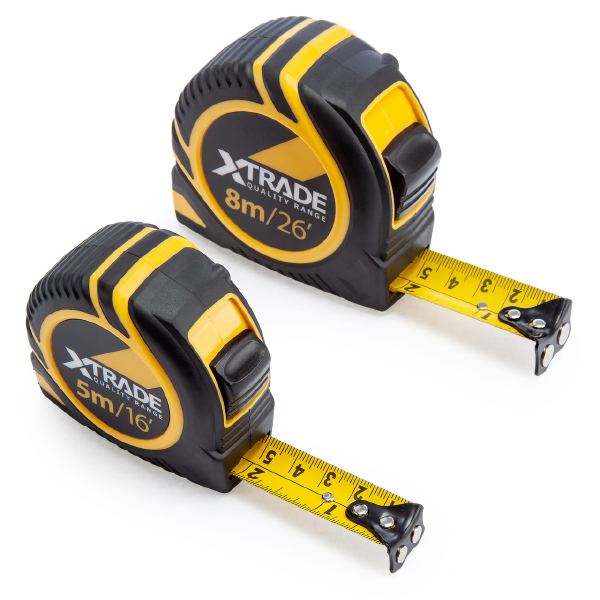  Metric/Imperial Measuring Tape Twin Pack