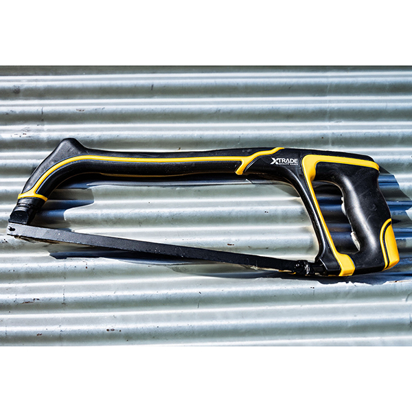 XTrade Pro Heavy Duty Hacksaw with Quick Blade Replacement