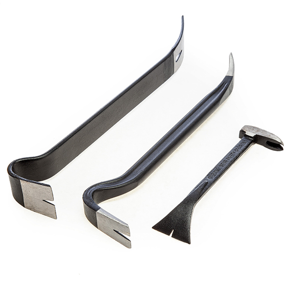 Bending & Breaking Resistant Pry Bar 3 Pieces Set 