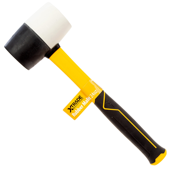 XTrade Rubber Mallet Comfortable Grip Hammer