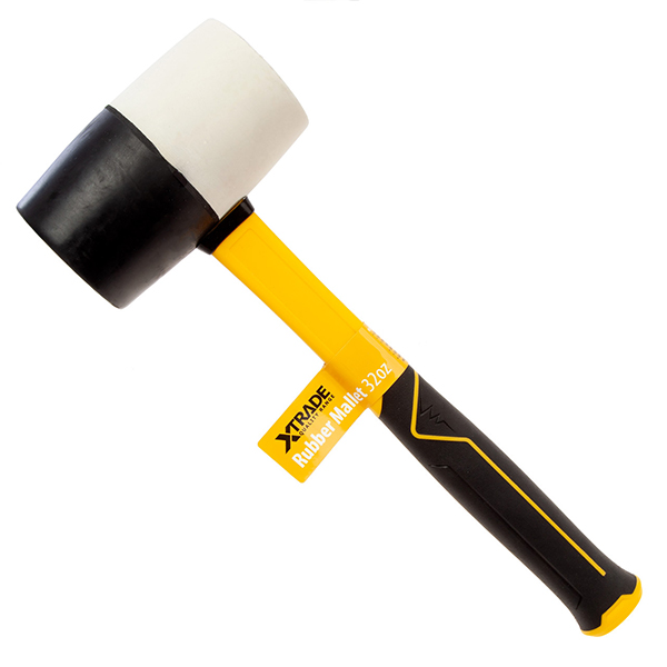 XTrade Rubber Non-Slip Mallet Hammer 32oz