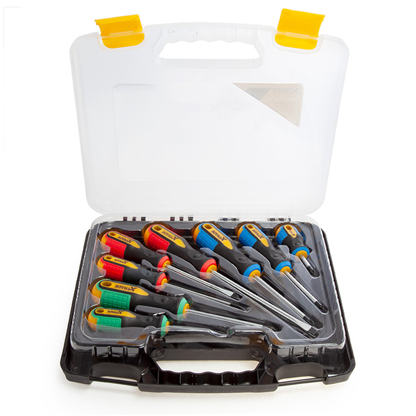 XTrade Screwdriver with Magnetic Tips Set (8 Piece)