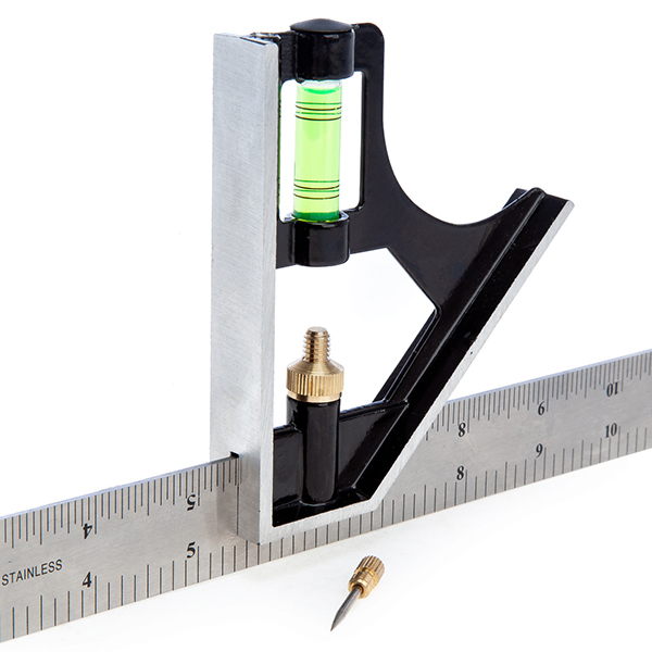  Heavy Duty All Metal Combination Square 