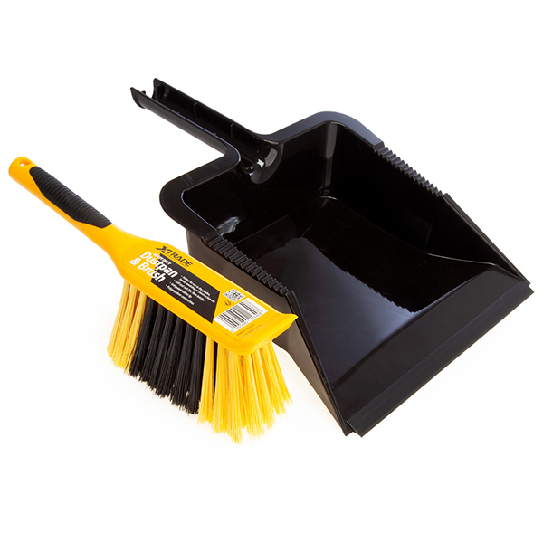 Heavy Duty Dustpan & Brush Set