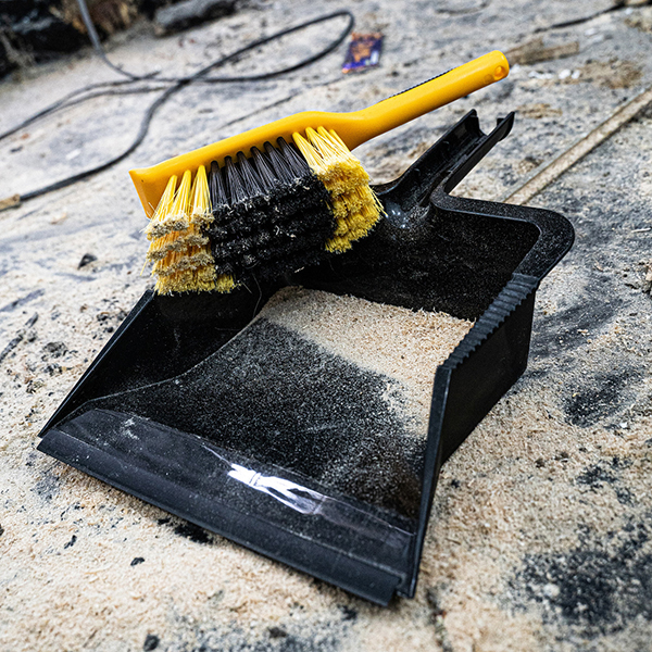 Heavy Duty Dustpan & Brush Set