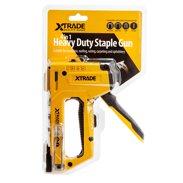 XTrade Lightweight & Durable Staple Gun 4 in 1