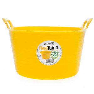 XTrade X0900122 FlexiTub Yellow 15L