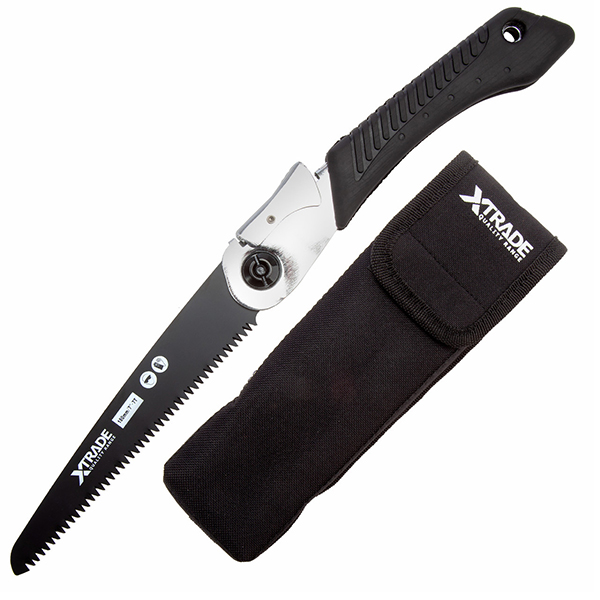 XTrade X0900129 Fast Cut Folding Pruning Saw in Sheath 180mm (7