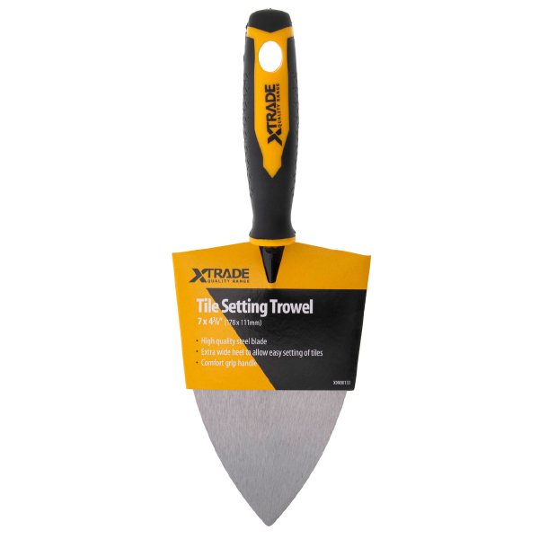 XTrade Tile Setting Trowel for Thin-Set Applications