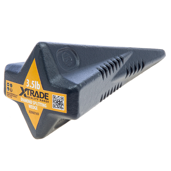 XTrade Diamond Splitting Wedge for Efficient Log Splitting 3.5lb