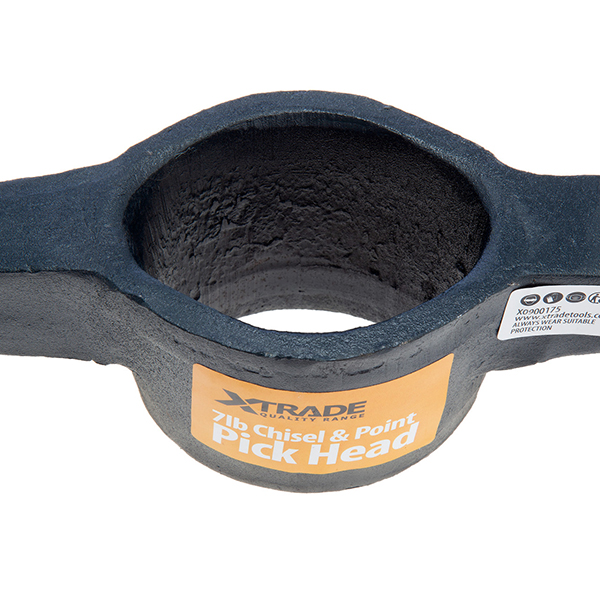 XTrade for Heavy-Duty Chisel & Point Pick Head 7lb