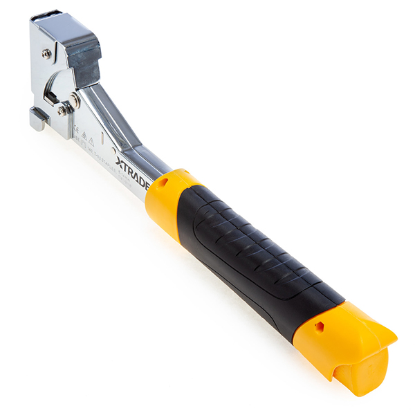 XTrade Pro Heavy Duty and Time-Efficient Hammer Tacker for Flat Wire Staples 6-14mm