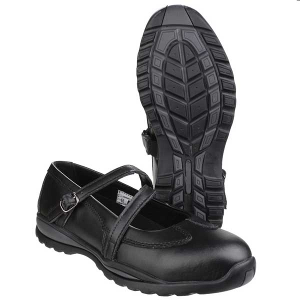  Z-Strap Fs55 S1P Women's Steel Toe Safety Shoe 